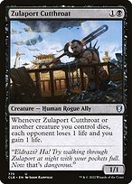 Zulaport Cutthroat — Commander Legends: Battle for Baldur's Gate