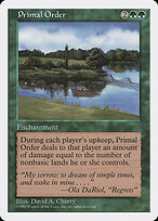 Primal Order — Fifth Edition