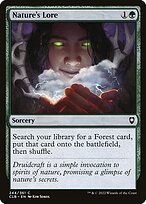 Nature's Lore — Commander Legends: Battle for Baldur's Gate