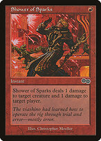 Shower of Sparks — Urza's Saga