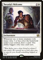 Tocasia's Welcome — The Brothers' War