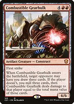 Combustible Gearhulk — Commander 2021