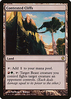 Contested Cliffs — Commander 2013