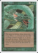 Craw Wurm — Fourth Edition