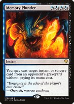 Memory Plunder — Commander 2017