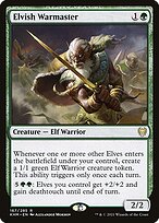 Elvish Warmaster — Kaldheim