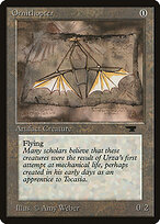 Ornithopter — Antiquities