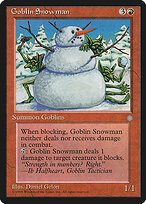 Goblin Snowman — Ice Age