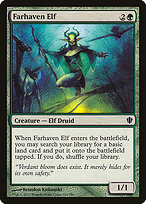 Farhaven Elf — Commander 2013