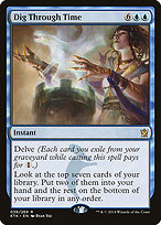 Dig Through Time — Khans of Tarkir
