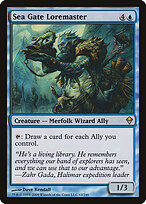 Sea Gate Loremaster — Zendikar