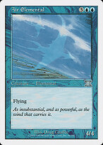 Air Elemental — Classic Sixth Edition