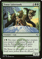 Temur Sabertooth — Fate Reforged