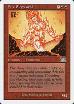 Fire Elemental — Classic Sixth Edition