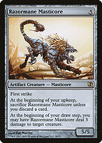 Razormane Masticore — Duel Decks: Elspeth vs. Tezzeret