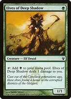 Elves of Deep Shadow — Duel Decks: Izzet vs. Golgari