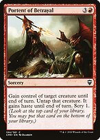 Portent of Betrayal — Commander Legends