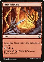 Forgotten Cave — Commander 2021