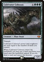 Cultivator Colossus — Innistrad: Crimson Vow
