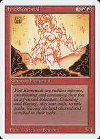Fire Elemental — Revised Edition