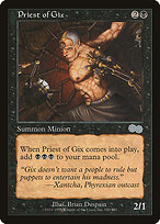 Priest of Gix — Urza's Saga