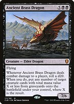 Ancient Brass Dragon — Commander Legends: Battle for Baldur's Gate