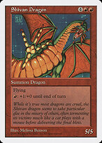 Shivan Dragon — Fifth Edition