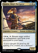 Hanna, Ship's Navigator — Commander Masters