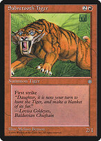 Sabretooth Tiger — Ice Age
