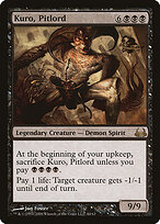 Kuro, Pitlord — Duel Decks: Divine vs. Demonic