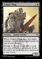 Golgari Thug — Ravnica Remastered
