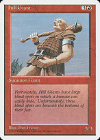 Hill Giant — Fourth Edition
