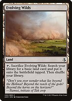 Evolving Wilds — Amonkhet