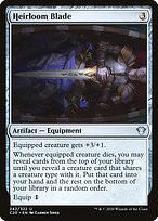 Heirloom Blade — Commander 2020
