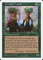 Ironroot Treefolk — Fifth Edition