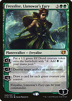 Freyalise, Llanowar's Fury — Commander 2014
