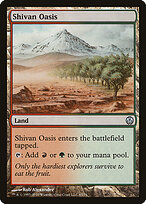 Shivan Oasis — Duel Decks: Phyrexia vs. the Coalition