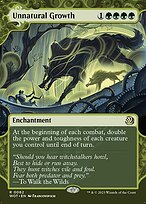 Unnatural Growth — Wilds of Eldraine: Enchanting Tales