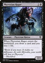 Phyrexian Rager — Dominaria United