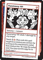 Pyromancy 101 — Mystery Booster 2 Playtest Cards