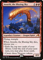 Atsushi, the Blazing Sky — Kamigawa: Neon Dynasty