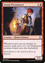 Young Pyromancer — Eternal Masters