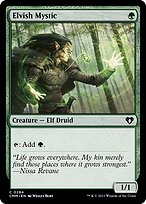 Elvish Mystic — Commander Masters