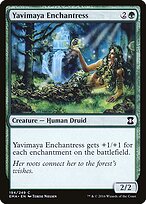 Yavimaya Enchantress — Eternal Masters
