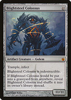 Blightsteel Colossus — Mirrodin Besieged