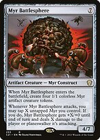 Myr Battlesphere — Commander 2021