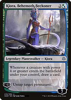 Kiora, Behemoth Beckoner — War of the Spark