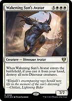 Wakening Sun's Avatar — Commander Masters