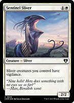 Sentinel Sliver — Commander Masters