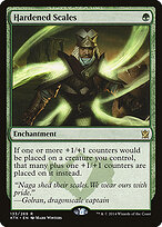 Hardened Scales — Khans of Tarkir
